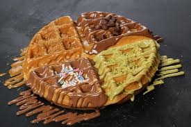 وافل نوتيلا بومب