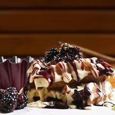 وافل تشيز كيك